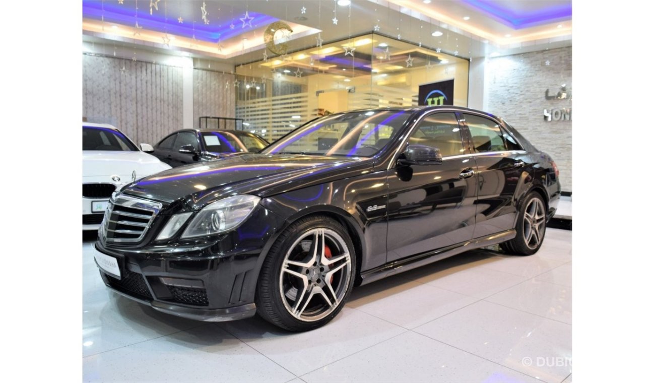 مرسيدس بنز E 63 AMG Mercedes Benz E63 AMG 2010 Model!! in Black Color! GCC