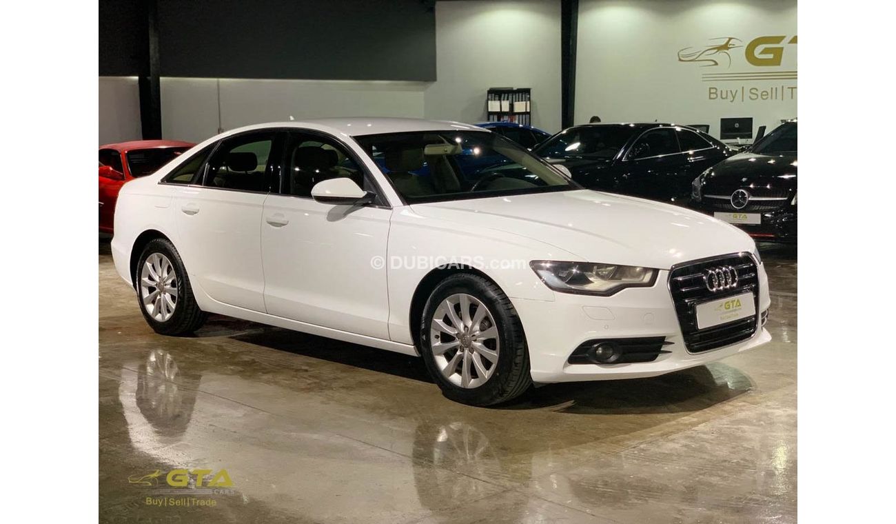 أودي A6 2013 Audi A6 2.0T, Warranty, Service History, GCC
