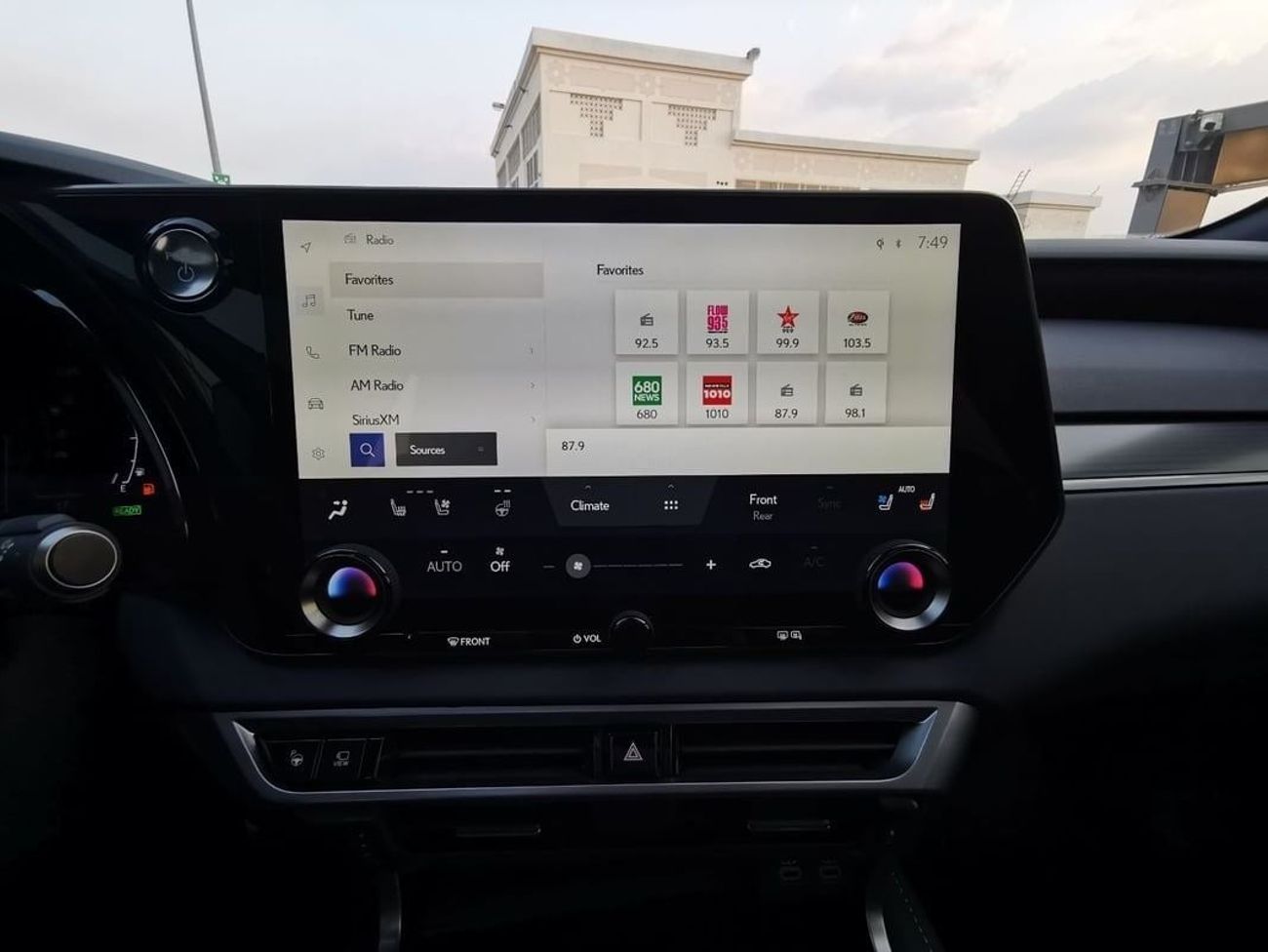 Lexus RX 500h F Sport Performance 2.4L Lexus RX500h Hybrid (F-Sport)-2023 - Grey