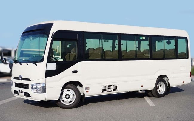Used 2025 New Toyota Coaster for sale in UAE | Verified Second Hand New Toyota Coaster Price