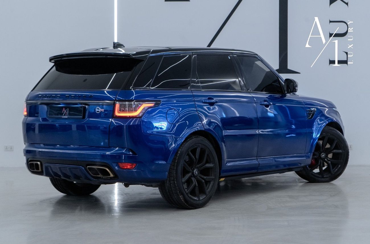 لاند روفر رينج روفر سبورت 2020 Range Rover SVR, Excellent Condition, Carbon Fibre Edition, Fully Loaded, European Specs