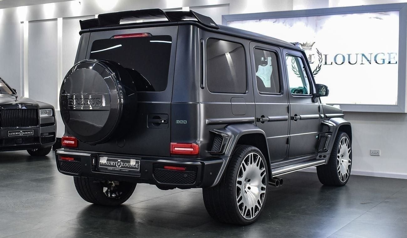 Mercedes-Benz G 63 AMG MERCEDES-BENZ G-63 2020 FULL CARBON.SATIN BLACK EXTERIOR, TIFFANY BLUE INTERIOR. IN EXCELLENT CONDIT
