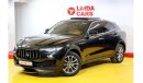 مازيراتي ليفونت Maserati Levante Q4 2019 GCC under Agency Warranty with Flexible Down-Payment.