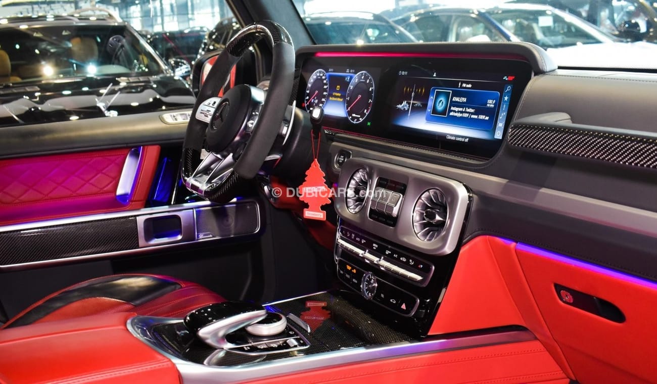 Mercedes-Benz G 63 AMG BRAND NEW MERCEDES BENZ G 63 AMG - 2021 - FULL CARBON FIBER - NIGHT PACKAGE - BACK DVD