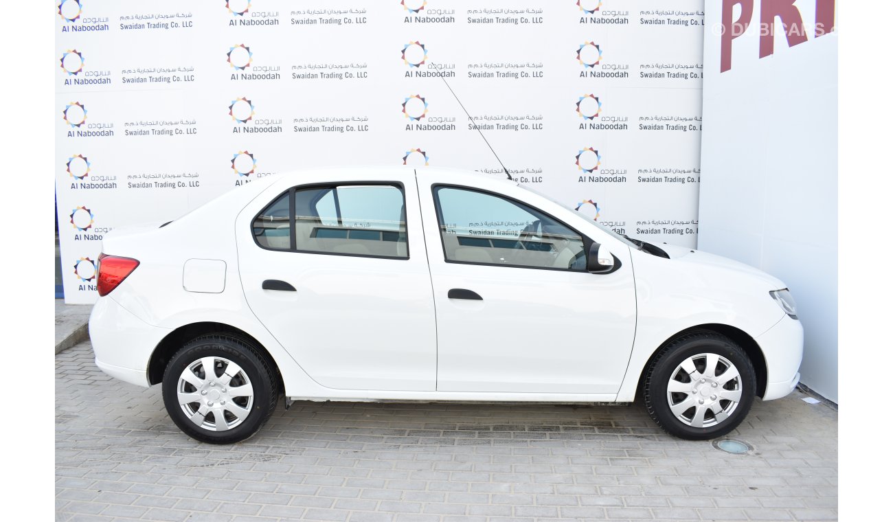Renault Symbol 1.6L PE SEDAN 2016 MODEL GCC SPECS WITH DEALER WARRANTY