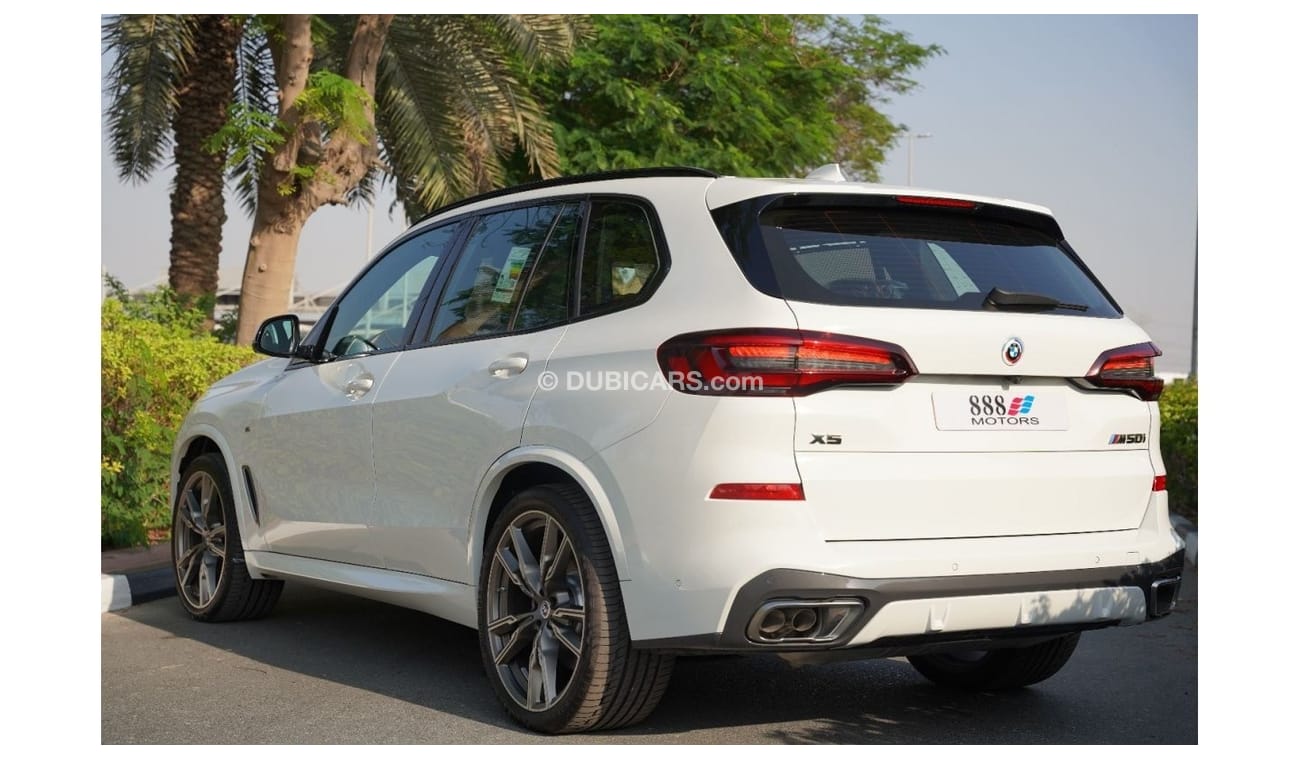 BMW X5M 2023 BMW X5 x-Drive 50i V8 White color 0Km