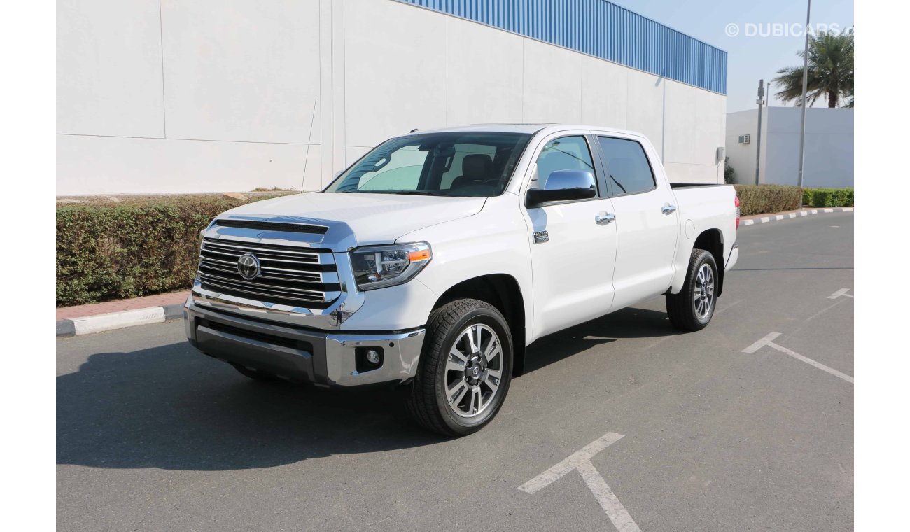 تويوتا تاندرا 2019 Toyota Tundra 5.7L V8 4x4 | ★1794 EDITION★ | Full Leather + Wood Finishing | JBL Speakers