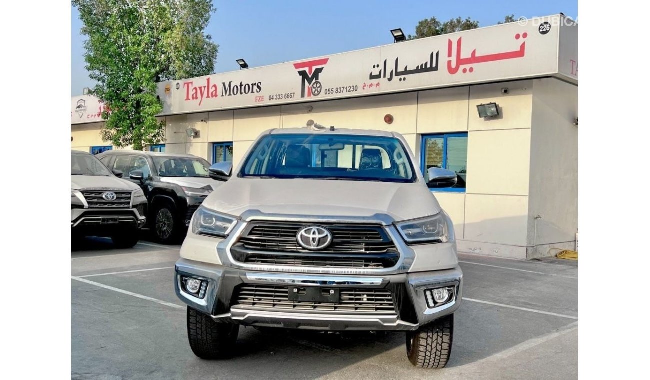 تويوتا هيلوكس TOYOTA HILUX 2.4L A/T WHITE 2022