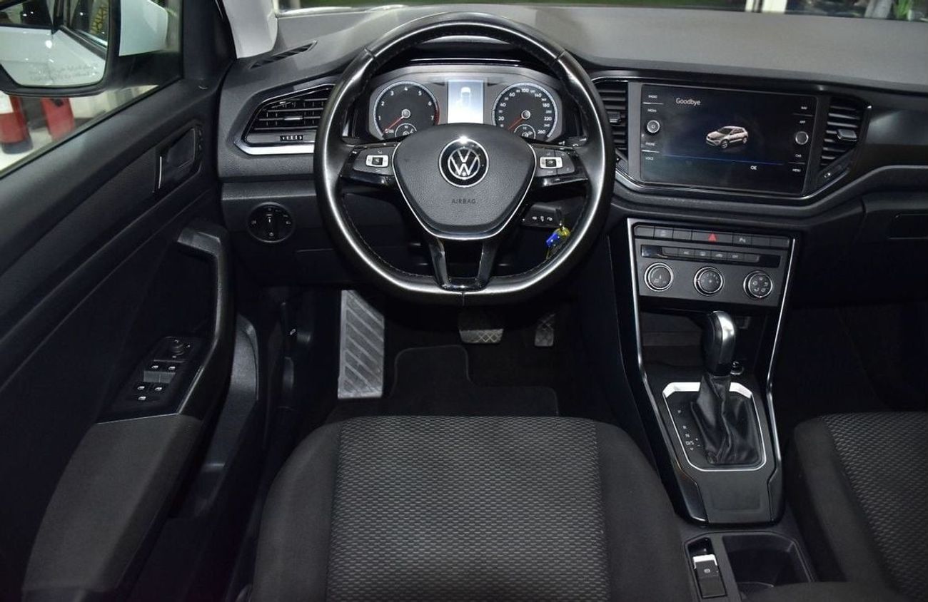 فولكس واجن T ROC EXCELLENT DEAL for our Volkswagen T-ROC ( 2021 Model ) in White Color GCC Specs