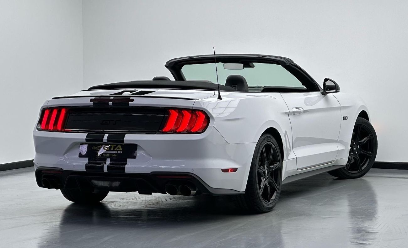 Ford Mustang GT Convertible 5.0L 2020 Ford Mustang GT Convertible, 2026 Ford Warranty + Service Pack, 55 Years Ed