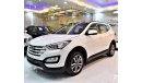 Hyundai Santa Fe AMAZING Hyundai SantaFe 4WD 2015 Model!! in White Color! GCC Specs