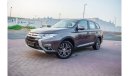 Mitsubishi Outlander GLS 2018 | MITSUBISHI OUTLANDER | GLS 4WD | 7-SEATER | GCC | VERY WELL-MAINTAINED | SPECTACULAR COND