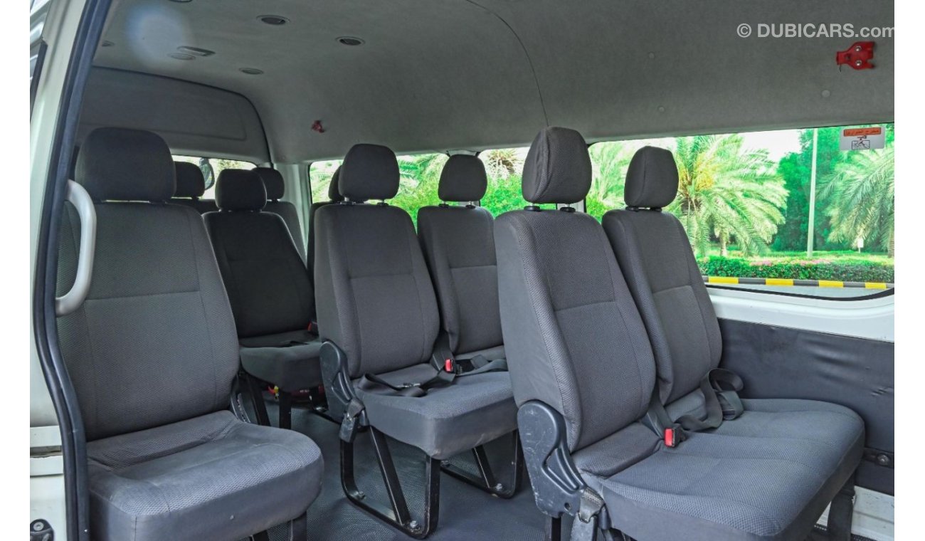 Toyota Hiace GL - High Roof LWB 2017 | TOYOTA HIACE | HIGH-ROOF PASSANGER | 13-SEATER 5-DOORS | GCC SPECS | T8459