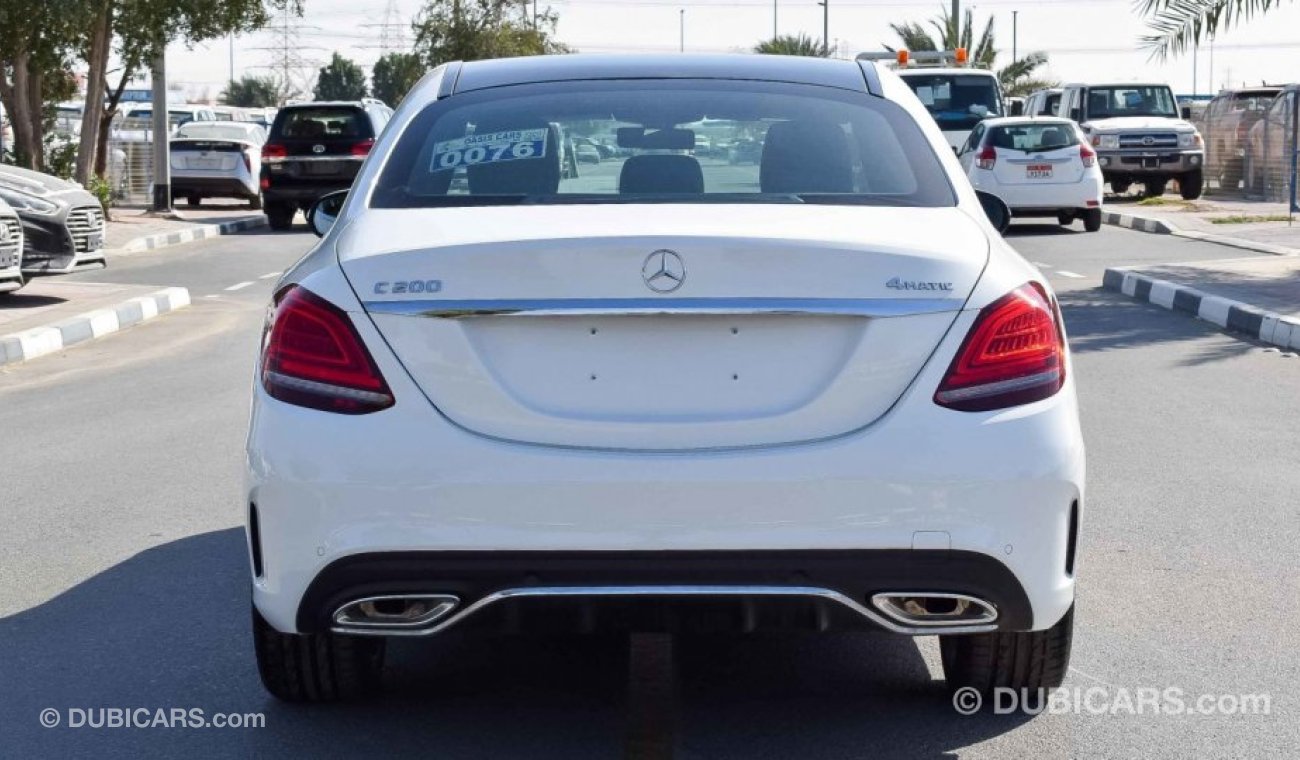 مرسيدس بنز C 200 AMG 4matic - ZERO KILOMETER - PRICE OFFERED : FOR EXPORT (Export only)