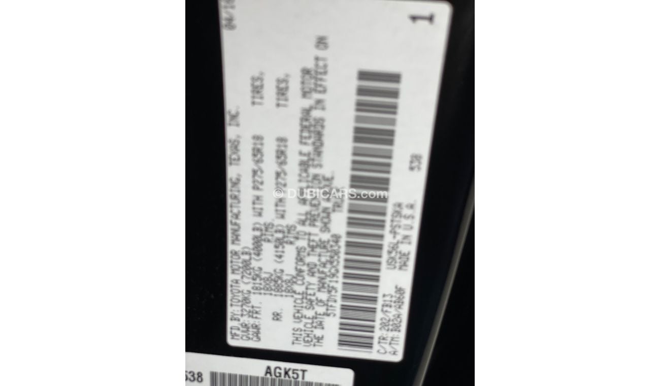 Toyota Tundra Crewmax Limited