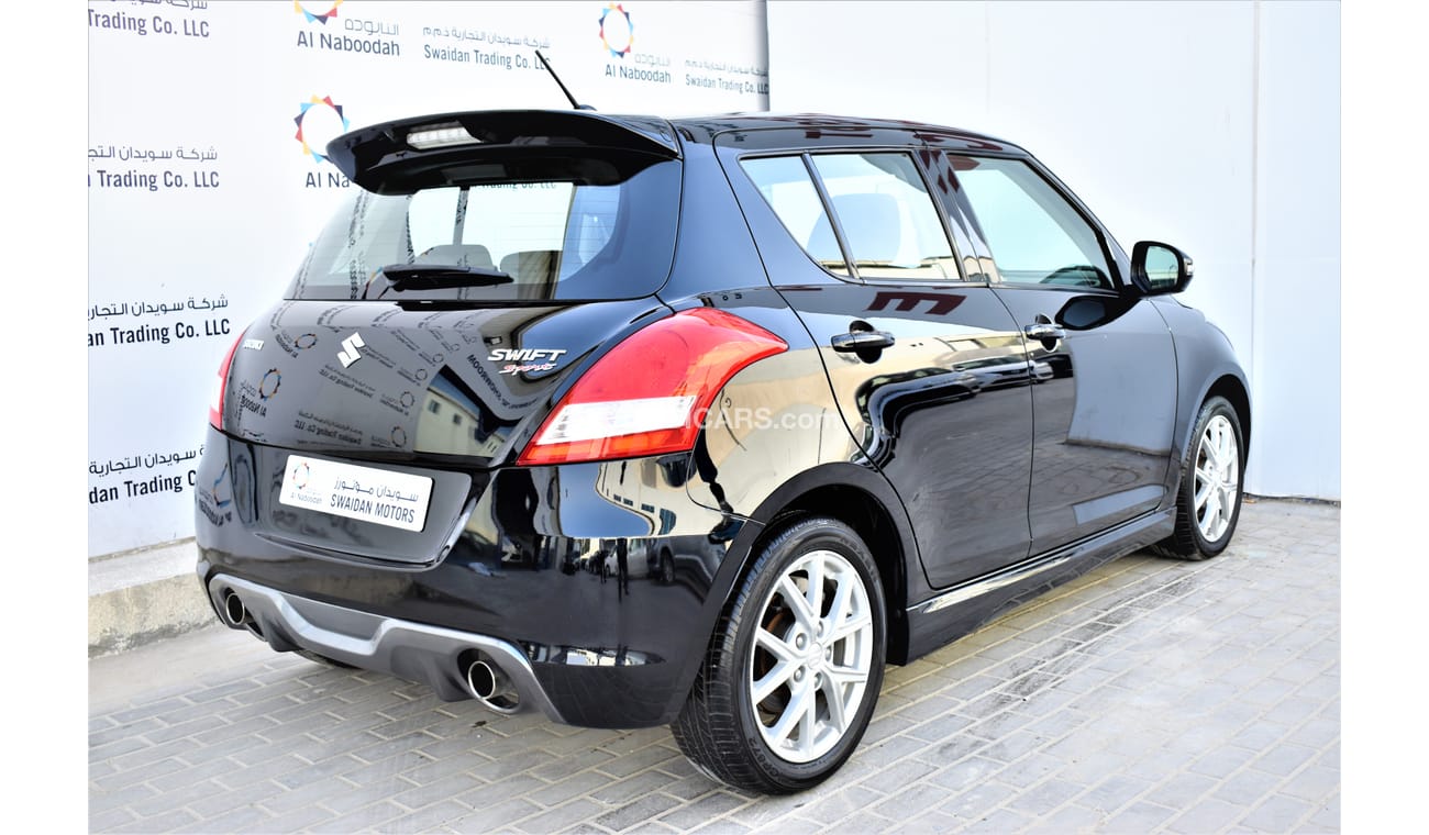 Suzuki Swift SPORT 1.6L 2016 GCC SPECS WITH DEALER WARRANTY