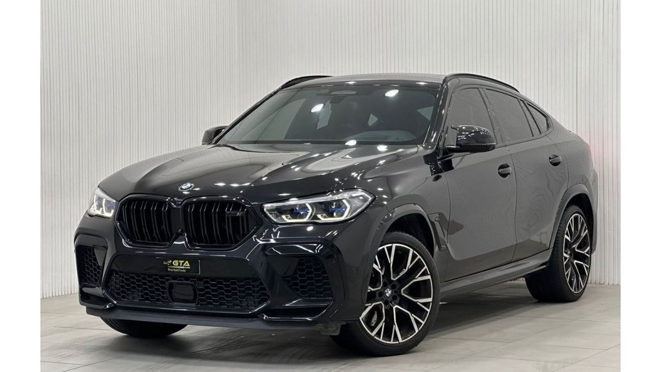 بي أم دبليو X6 M 2021 BMW X6M Competition, October 2024 BMW Warranty, Full Service History, Full Options, GCC
