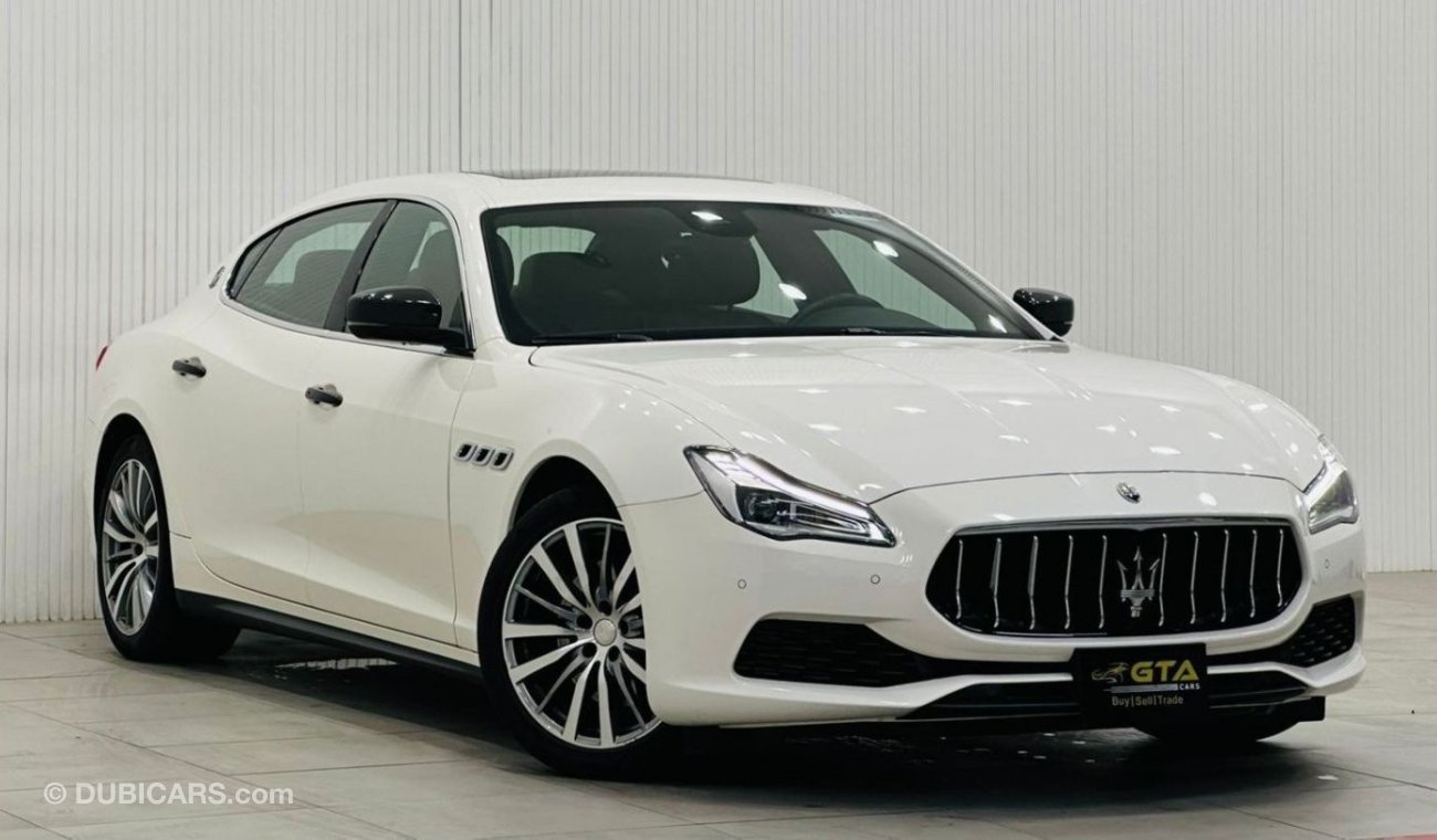 مازيراتي كواتروبورتي Std 2020 Maserati Quattroporte, Oct 2025 Maserati Warranty + Service Pack, New Tyres, Low Kms, GCC