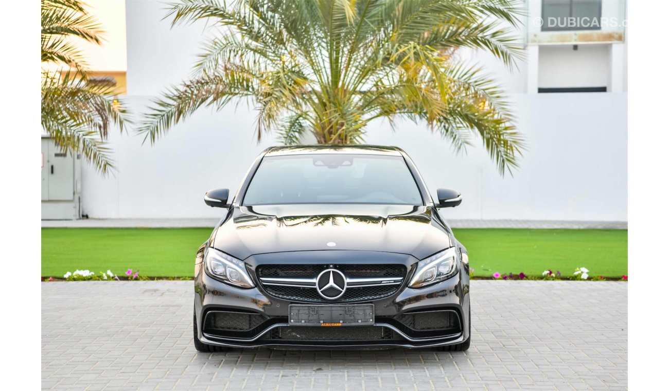 Mercedes-Benz C 63 AMG New Shape- Full Agency Service History! - AED 4,289 Per Month - 0% DP