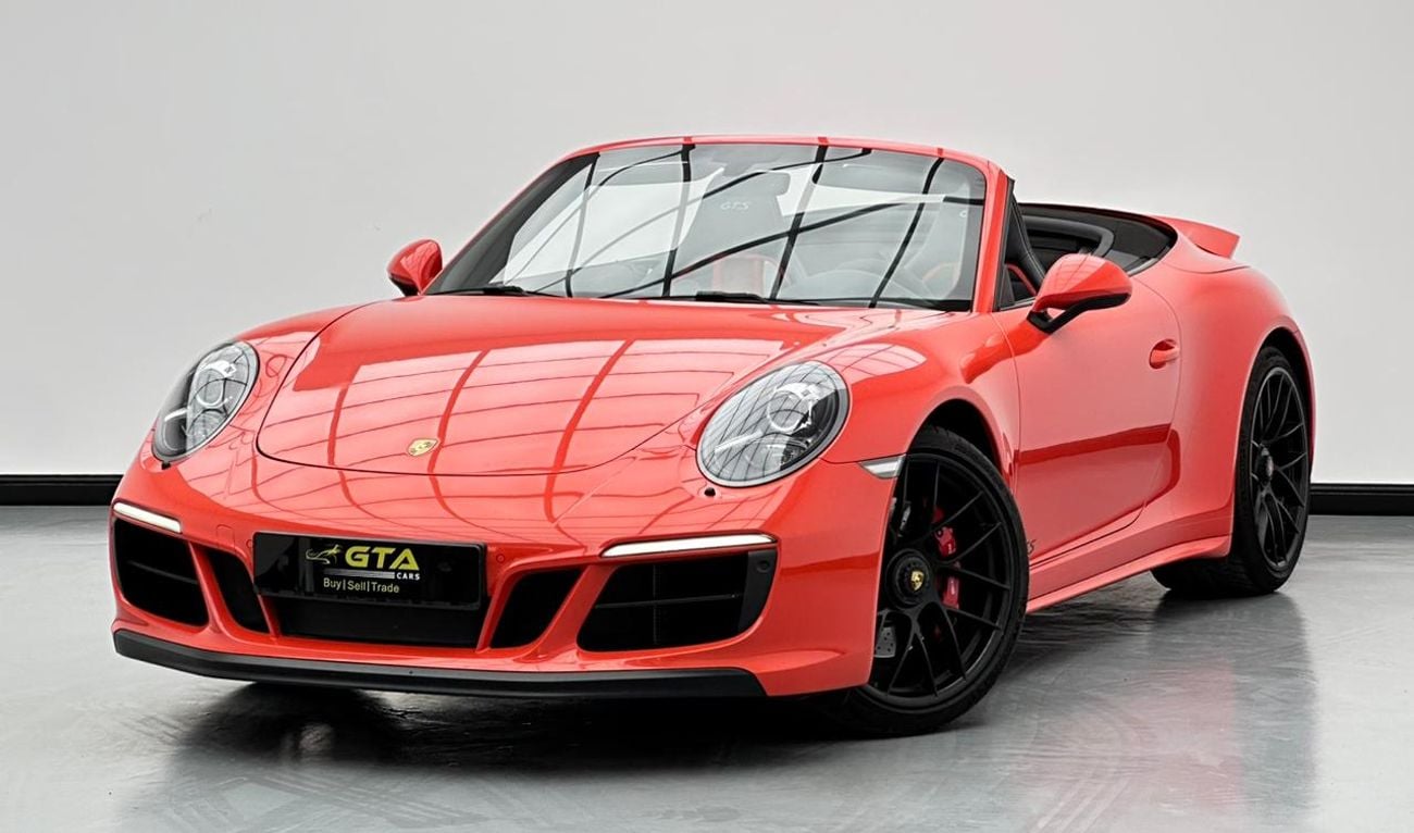 بورش 911 2018 Porsche 911 Carrera GTS Cabriolet, 1 Year Unlimited KM Warranty, Porsche Full Service History