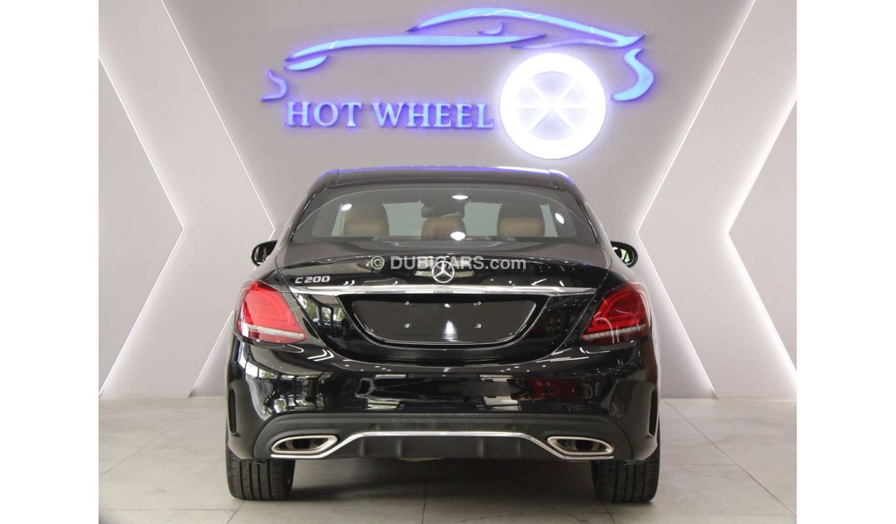 Mercedes-Benz C 200 Avantgarde GCC UNDER GERGASH WARRANTY