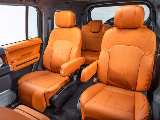 Jetour G700 interior - Seats