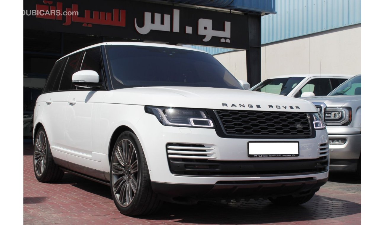 Land Rover Range Rover Vogue Supercharged 3.0 2021 GCC AL TAYER LOW MILEAGE IN BRAND NEW CONDITION