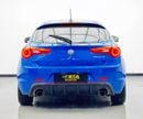 Alfa Romeo Giulietta 2021 Alfa Romeo Giulietta Veloce, Agency Warranty+Service Contract+Full Service History, GCC
