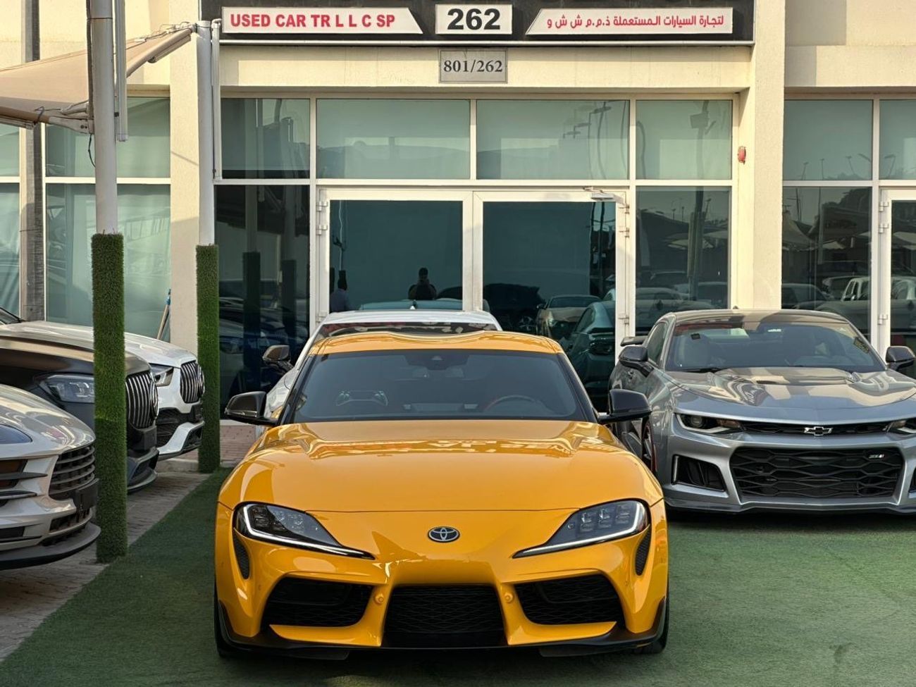 Toyota Supra GT Sport 3.0L ‎تويوتا سوبرا جي ار خليجي 2024 ‎تشييكات الوكالة (تحت الضمان) ‎صبغ وكالة بحالة الوكالة