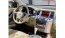 Nissan Murano 2015 Nissan Murano SL AWD, Warranty, Nissan Service History, Low KMs, GCC