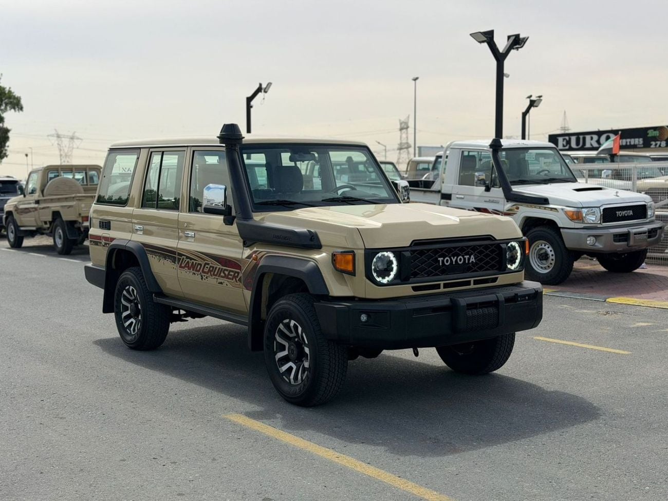 تويوتا لاند كروزر 70 Toyota Land Cruiser LC 76 Petrol 4.0L Full Option Automatic Model 2025 Omani Specifications