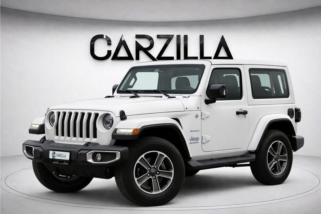 Jeep Wrangler Sahara 3.6L A/T (5 Seater) RAMADAN OFFER l  AED 2,546 P.M l 0% Downpayment l Sahara l Agency Warrant