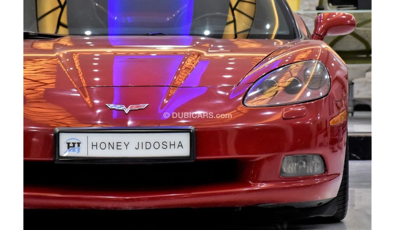 Chevrolet Corvette EXCELLENT DEAL for our Chevrolet Corvette C6 / LS2 V8 Engine ( 2006 Model ) in Red Color GCC Specs