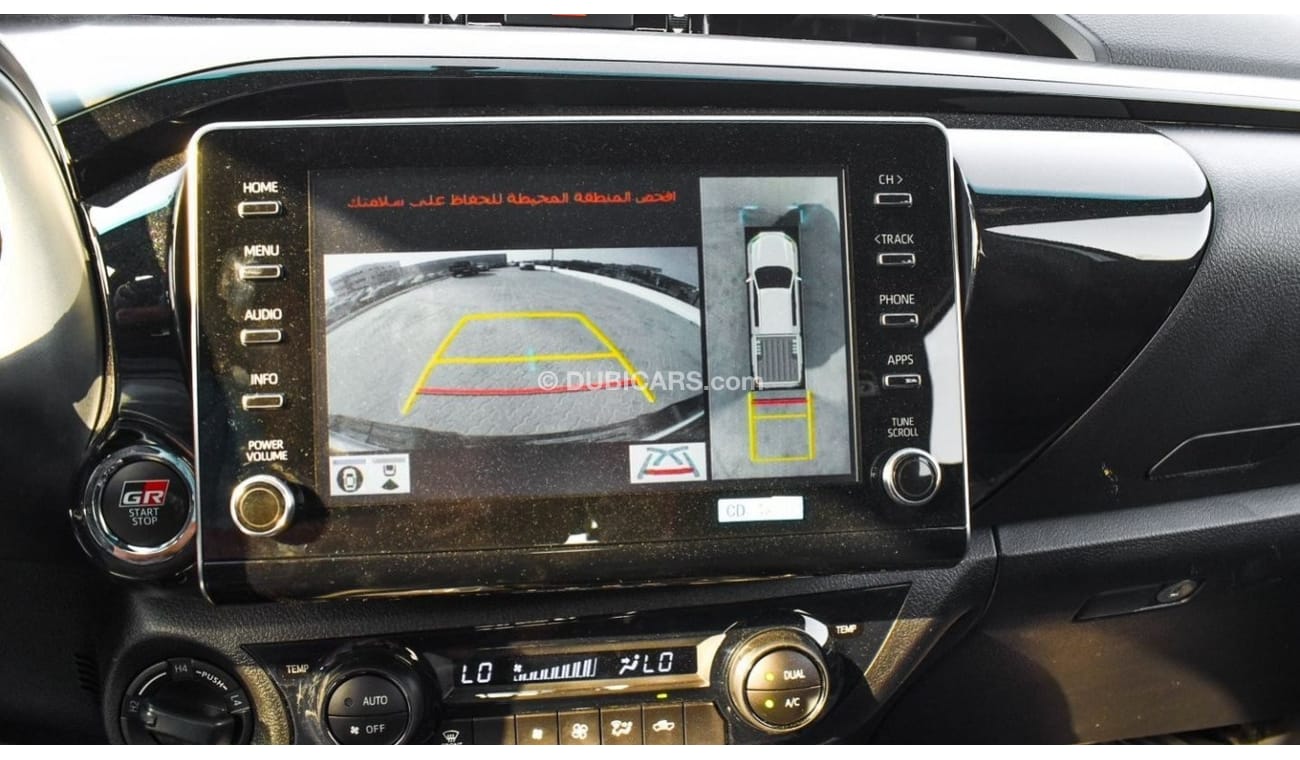 Toyota Hilux 2023 Toyota Hilux 4x4 DC 2.8 GR Sport D AT - White inside Black