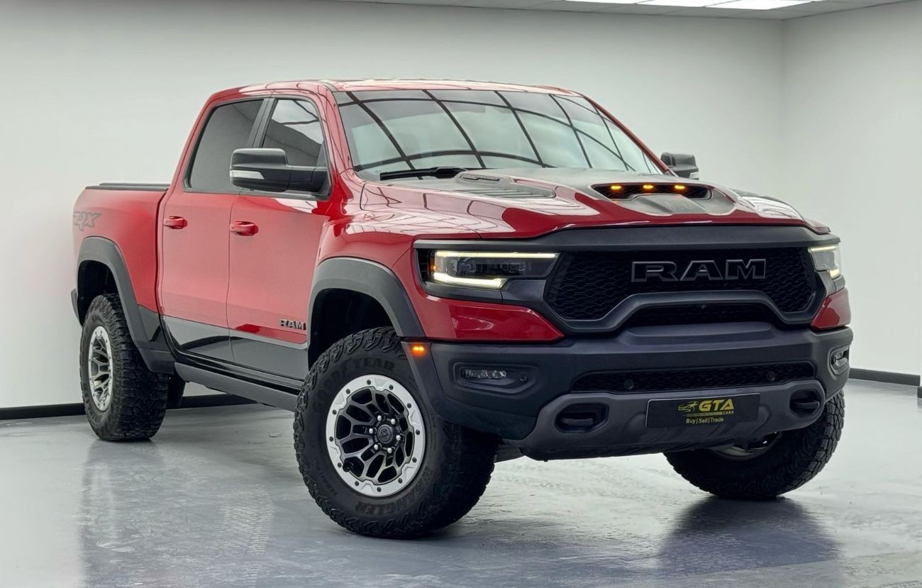 RAM 1500 TRX Crew Cab 6.2L 2022 Dodge RAM TRX, Agency Warranty Till 2027, Full Service History, GCC