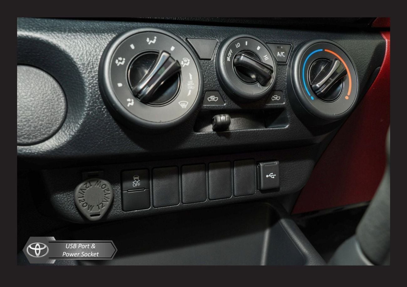 تويوتا هيلوكس GL #Sl TOYOTA HILUX 2.0L 4X2 S/C M/T PTR 2026 Export only