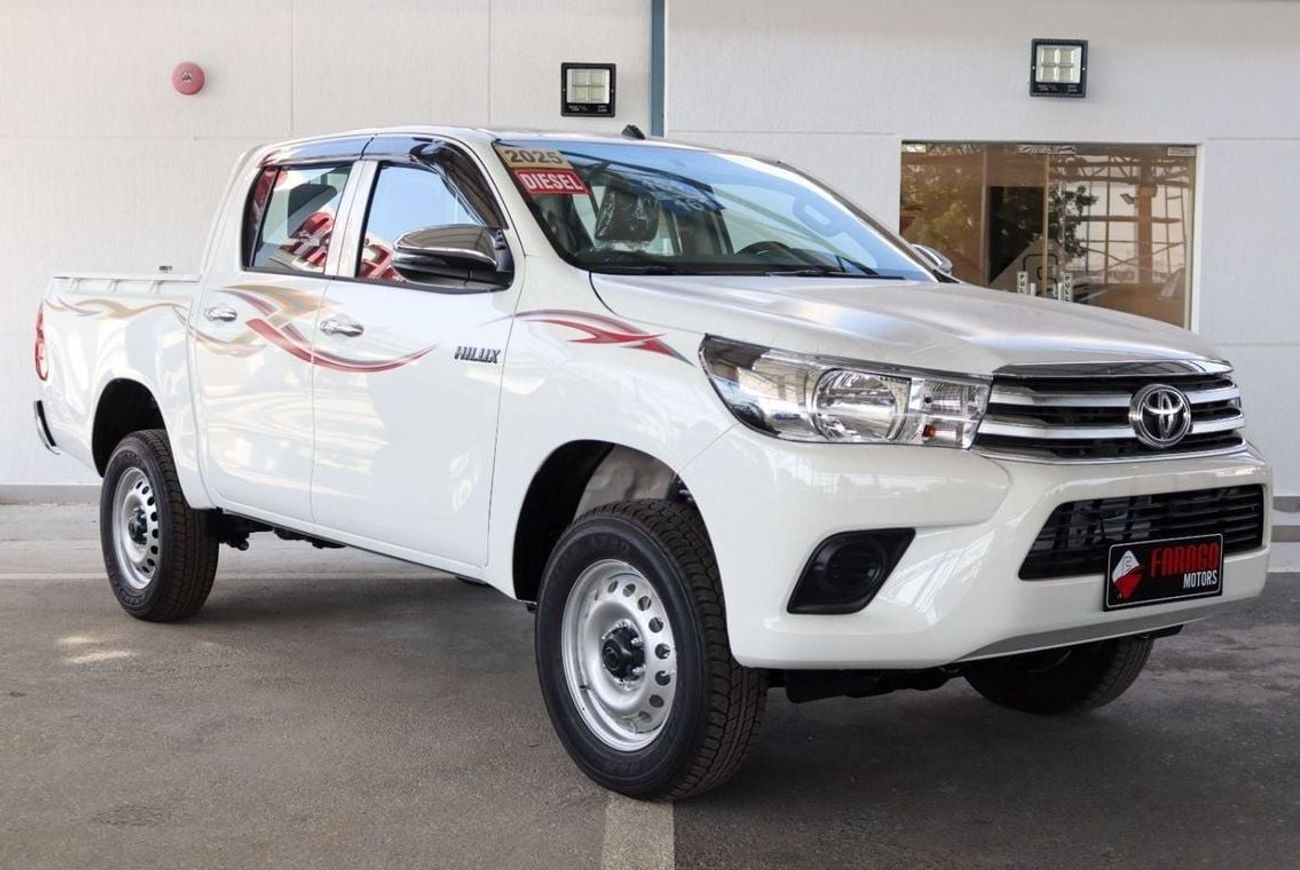 Toyota Hilux 2025 HILUX 2.4 DIESEL 4X4 AUTOMATIC PWR WINDOWS **التصدير فقط خارج الخليج**EXPORT ONLY**