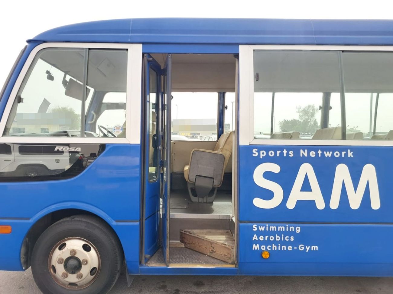 ميتسوبيشي روزا MITSUBISHI ROSA BUS RHD 2006 MODEL 4.8 L DIESEL MANUAL(PM00143)