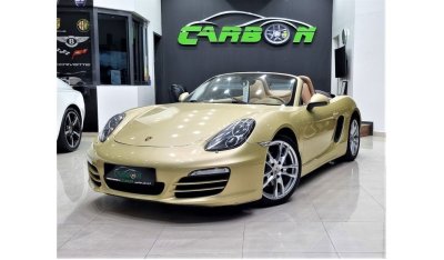 Porsche Boxster Std SPECIAL OFFER  PORSCHE BOXSTER 2013 GCC IN PERFECT CONDITION WITH ONLY 34K KM (SERVICE H