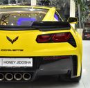 Chevrolet Corvette EXCELLENT DEAL for our Chevrolet Corvette C7 Grand Sport ( 2017 Model ) in Yellow Color GCC Specs