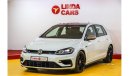 Volkswagen Golf Volkswagen Golf R 2019 GCC under Agency Warranty with Zero Down-Payment.