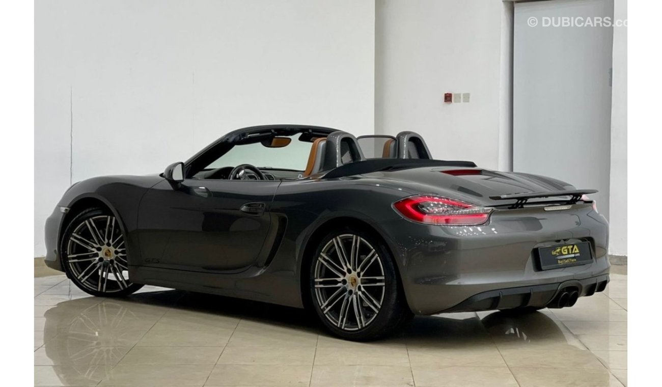 Porsche Boxster GTS 2015 Porsche Boxster GTS, March 2023 Porsche Warranty-Full Porsche Service History, Warranty, GCC