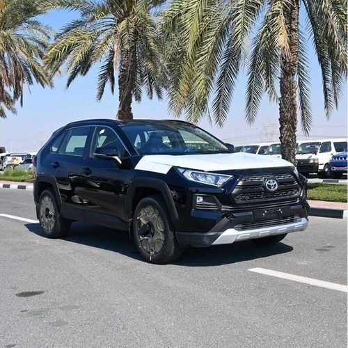 تويوتا راف ٤ تويوتا راف 4 ادفنتشر 4WD موديل 2023 ناقل الحركة اوتوماتيك 2.5 لتر اسود من الخارج