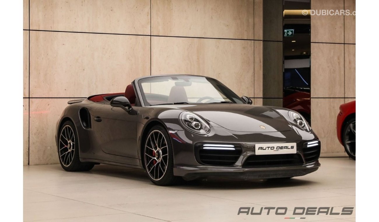 Porsche 911 Turbo Cabriolet | 2018 - GCC - Under Warranty - Full Service History | 3.8L F6