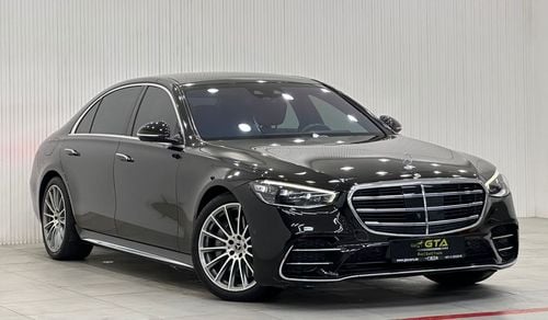 Mercedes-Benz S 500 2023 Mercedes Benz S500 4MATIC, Warranty, Fully Loaded, Low Kms, GCC