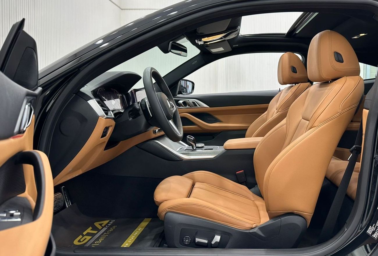 بي أم دبليو 420i 2023 BMW 420i M-Sport, August 2028 BMW Warranty + Service Pack, Delivery Kms, GCC