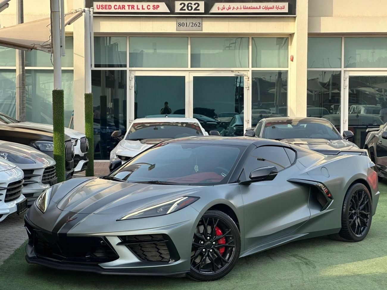 شيفروليه كورفت ‎شفروليه كورفت C8 3LT خليجي 2023 ‎تشييكات الوكالة (تحت الضمان) ‎طلبية خاصة ‎سيتات كومبتشن ‎صبغ وكالة