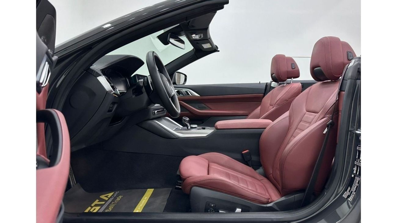 بي أم دبليو 430i M سبورت M سبورت 2022 BMW 430i M-Sport Convertible, Warranty, May 2027 BMW Service Pack, Low Kms, GCC