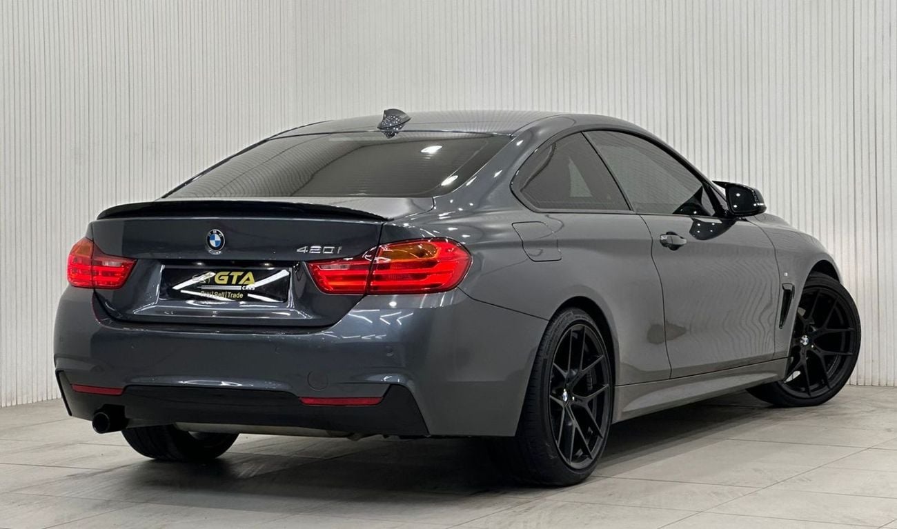 BMW 420i 2016 BMW 420i M Sport Coupe, Full Service History, GCC