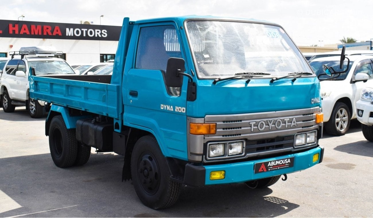 Toyota Dyna 1989, BLUE, 2DR, M/T Only Export VIN # BU67-0003808
